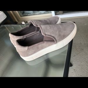 Suede UGG slip on shoes